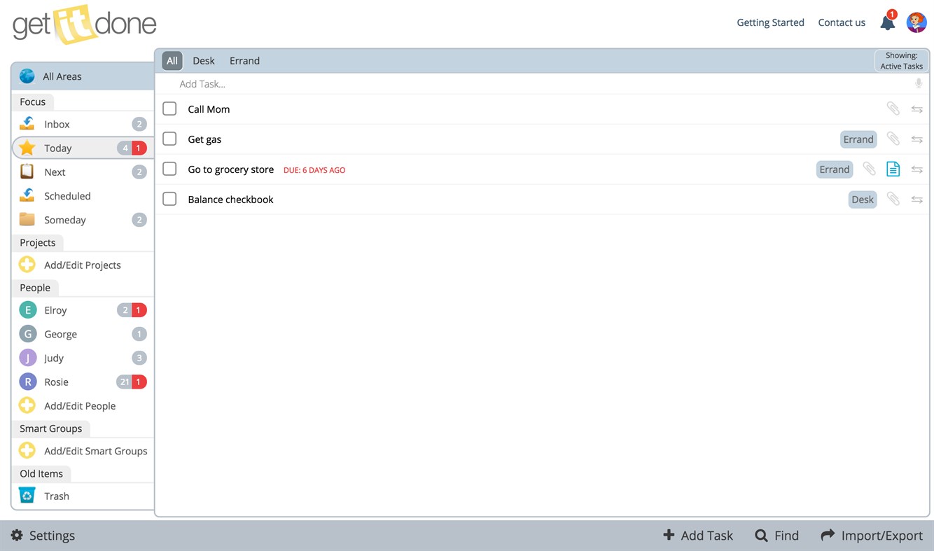 #1. Get It Done - Tasks (Windows) 由: marcucio
