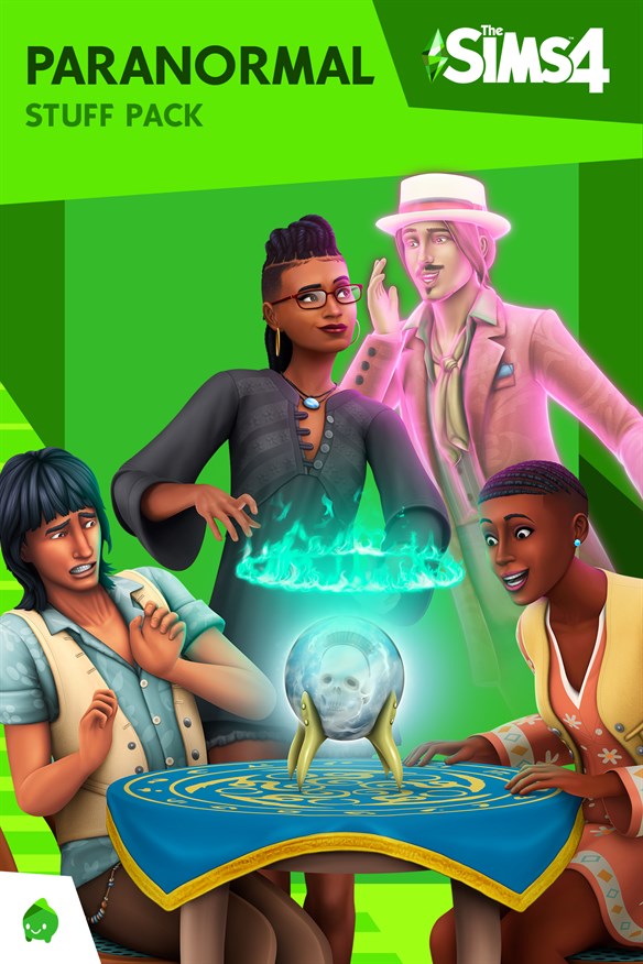 The Sims 4 Paranormal Stuff Pack Xbox Series X|S and Xbox One cover art