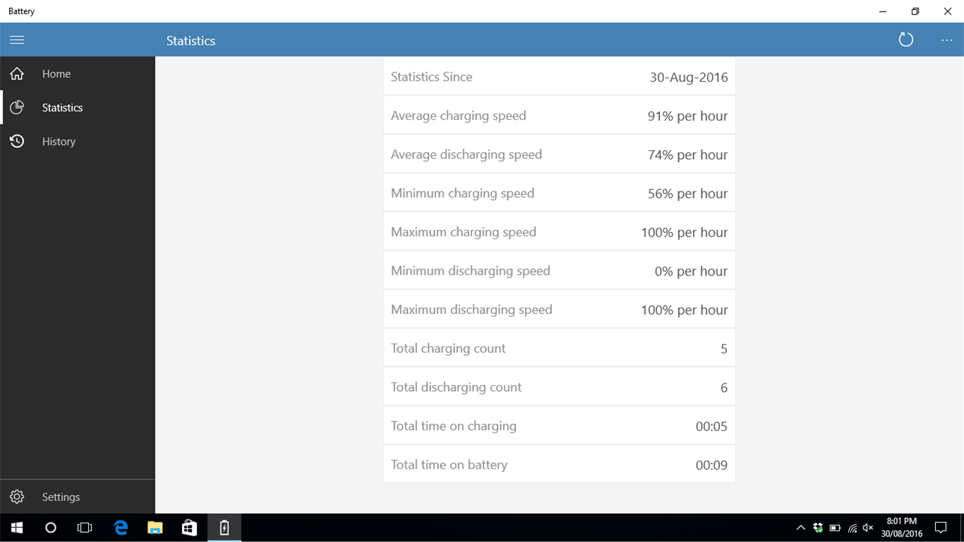 #8. Save Battery (Windows) 作者: KANJI KERALIYA