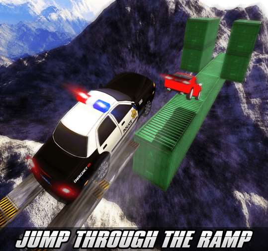 Impossible Track Police Car screenshot 3