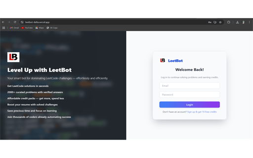 LeetBot - Automate LeetCode Submissions Stats, Downloads & Safety Check ...