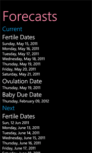 Fertility Diary Free screenshot 7