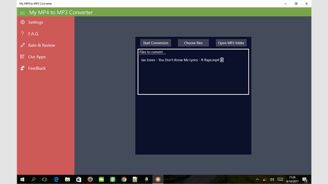 get my mp4 to mp3 converter microsoft