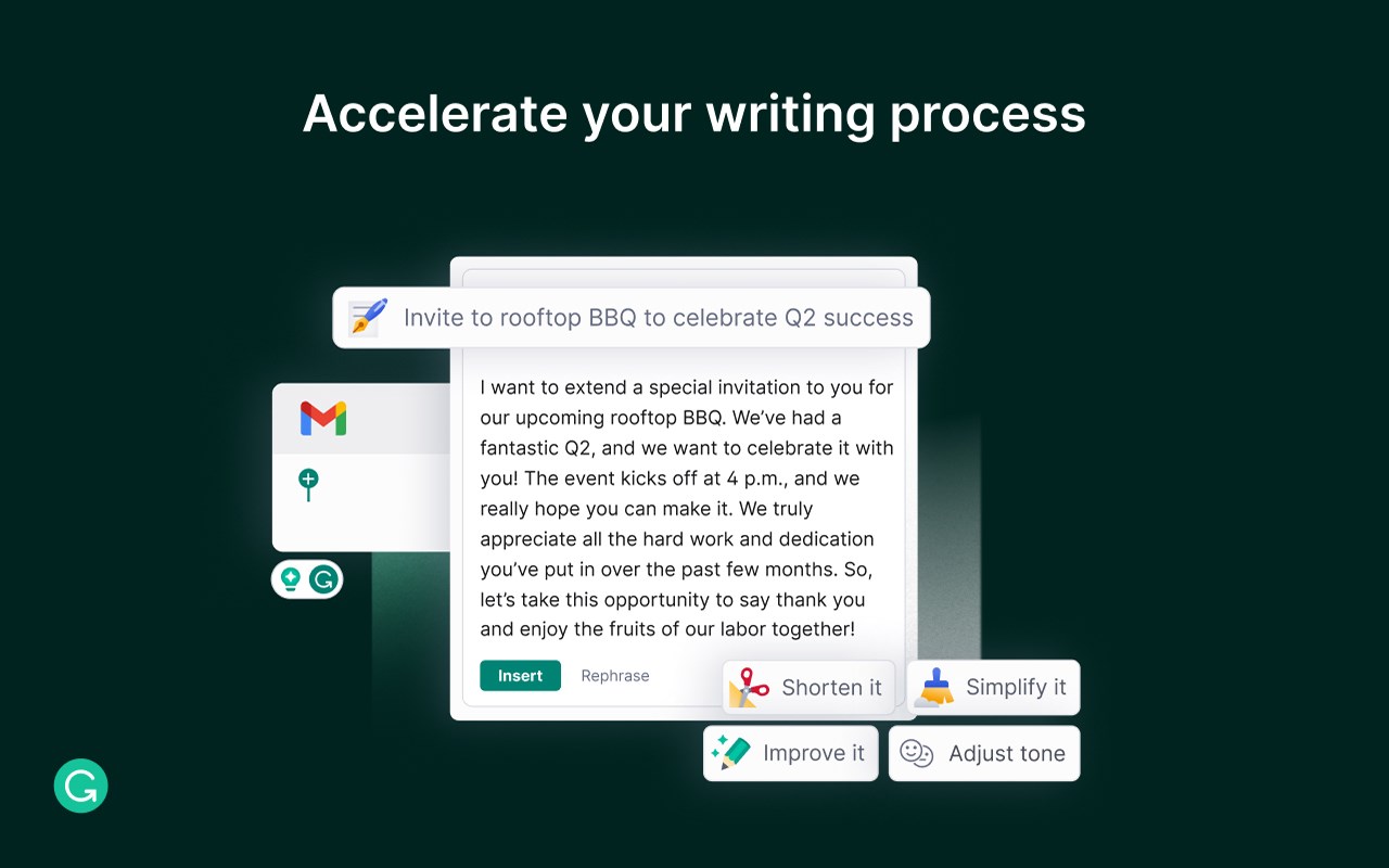 Grammarly for edge ai powered grammar writing app