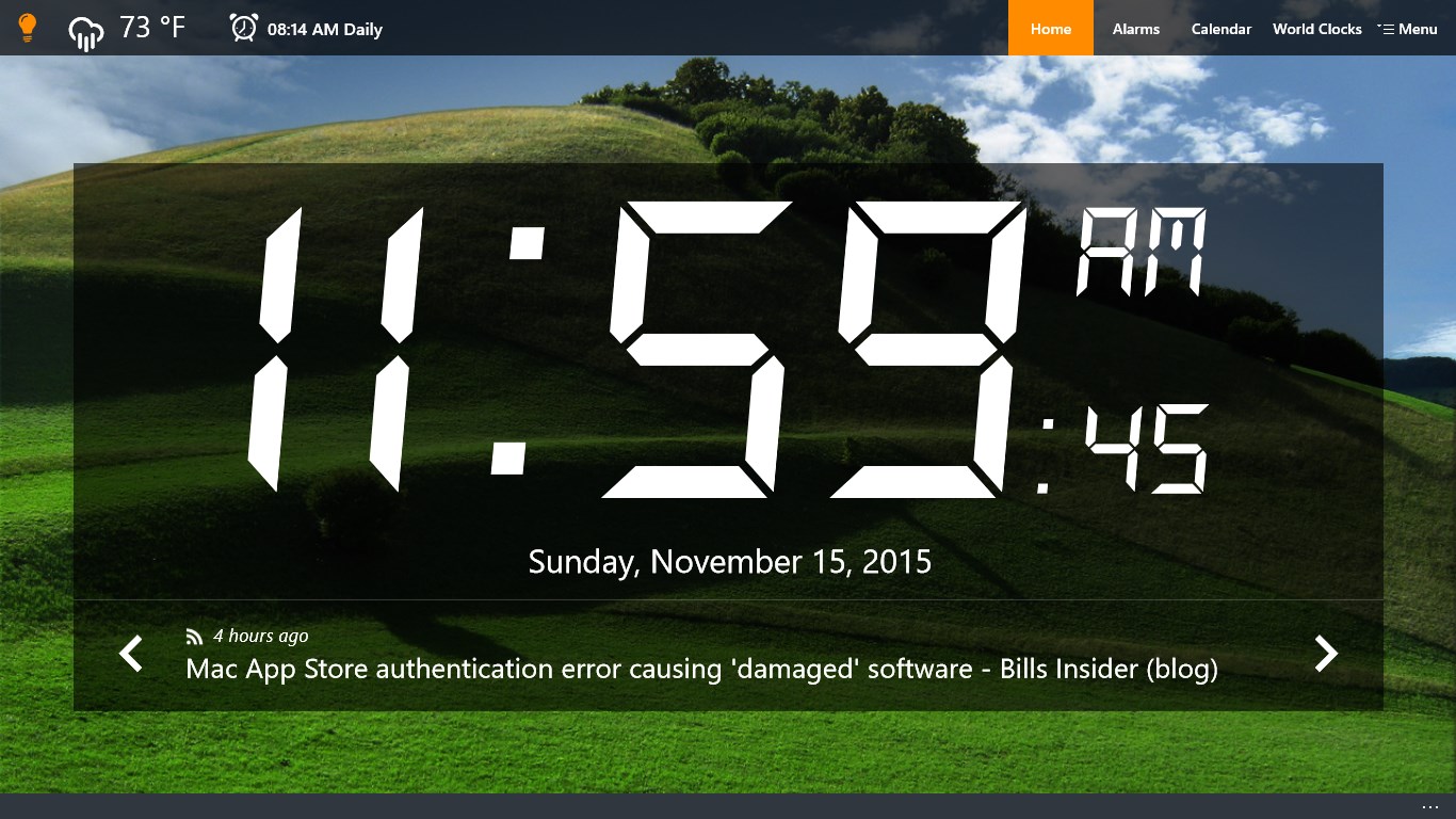 alarm clock hd windows 10