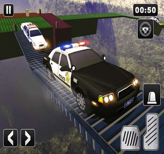 Impossible Track Police Car screenshot 4
