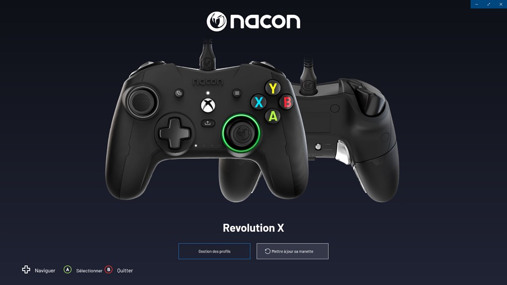 Manette XBox Revolution X Pro Controller - Nacon - noir