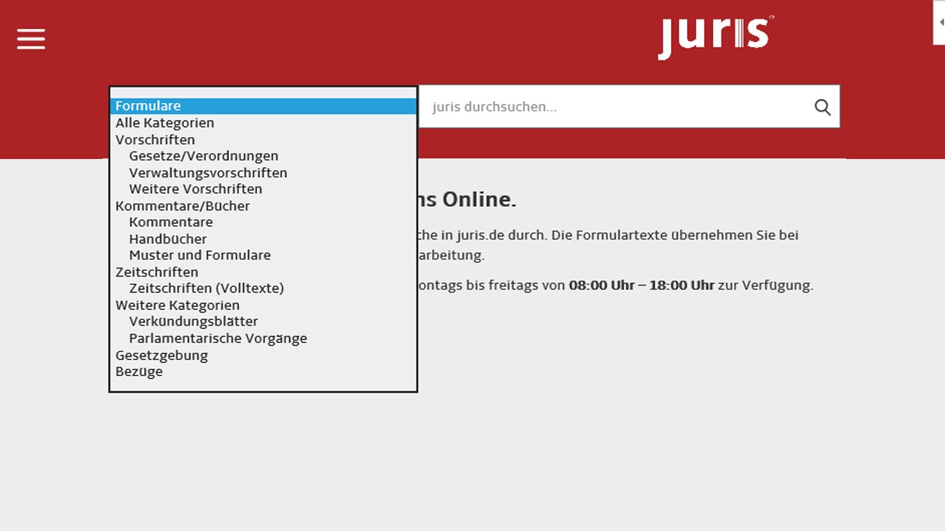 Snapshot 3 of juris für Microsoft Word®