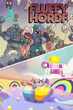 Cover poster for Fluffy Horde + Clumsy Rush