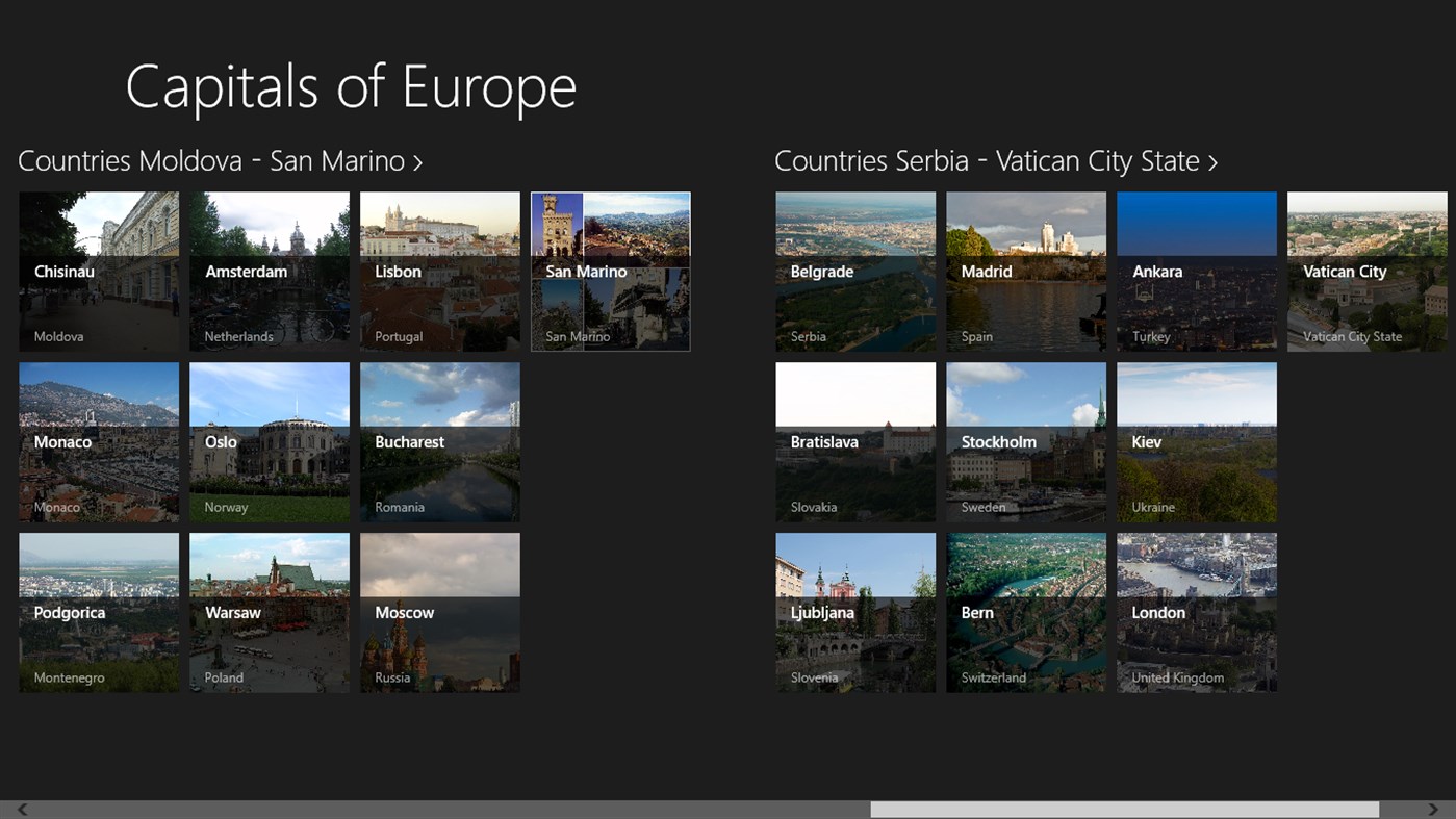 #2. Capitals of Europe (Windows) 由: EspooTeam