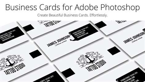 Business Card Templates for Photoshop Screenshots 1