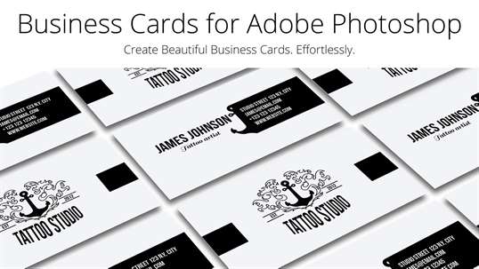 Business Card Templates for Photoshop screenshot 1