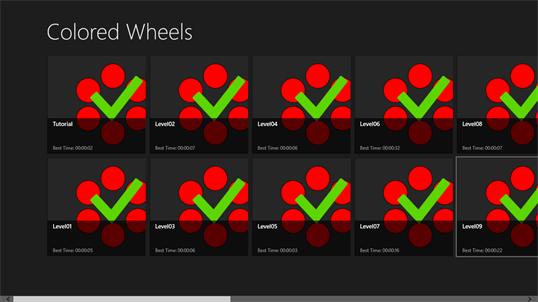 Colored Wheels screenshot 9