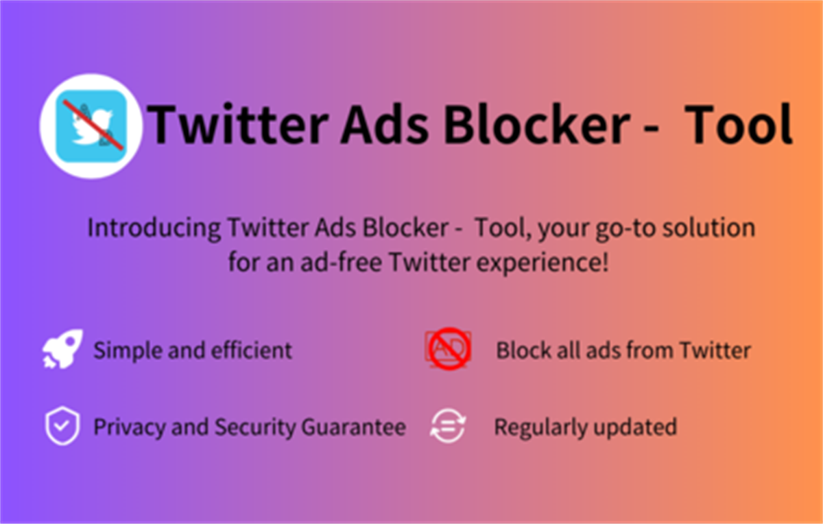 Twitter Ads Blocker - Free Tool