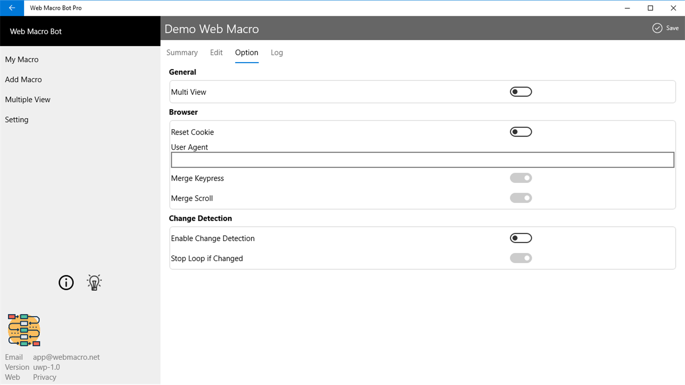 #6. Web Macro Bot (Windows) Podle: Aifen App