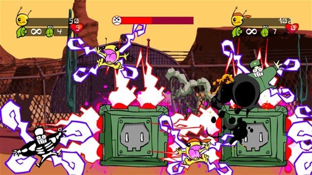 Alien Hominid 360 screenshot 2