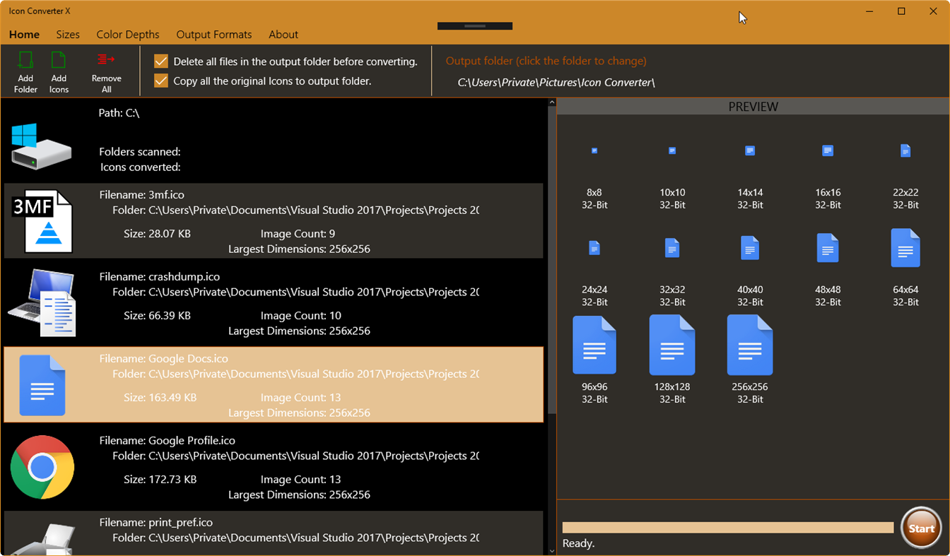 #4. Icon Converter (Windows) Von: Duckhead Software