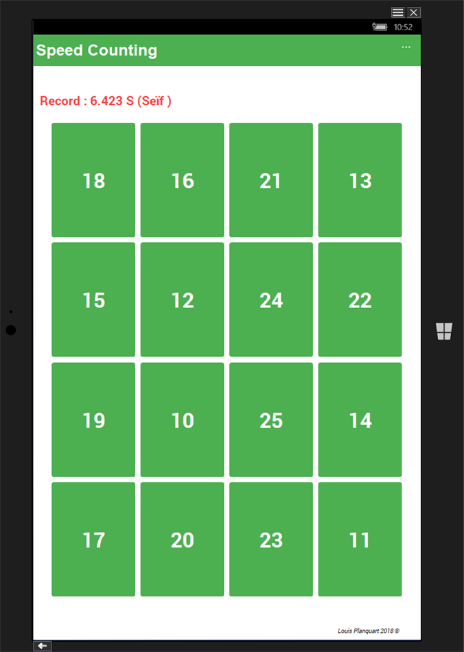 Speed Counting (Windows) 由: Planquart