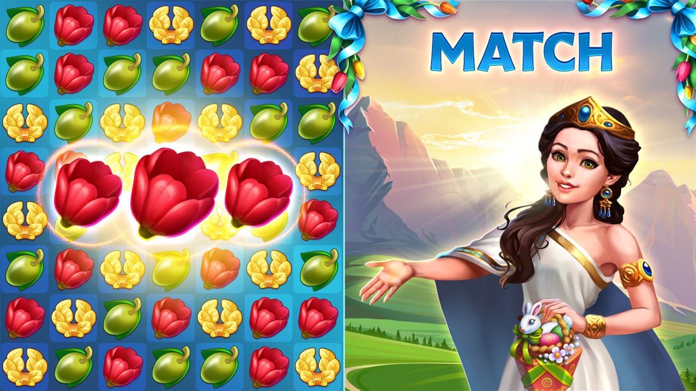 #2. Jewels of Rome: Match-3 and City Building Game! (Windows) 게시자: G5 Entertainment AB