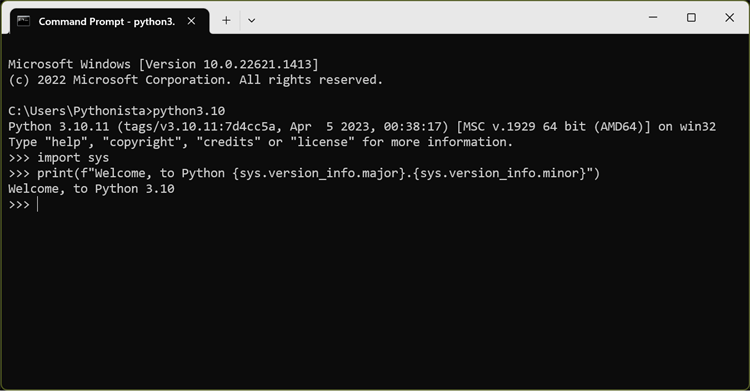 Python 3.10 - PC - (Windows)