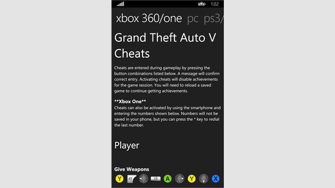 Get Cheats For Gta Microsoft Store
