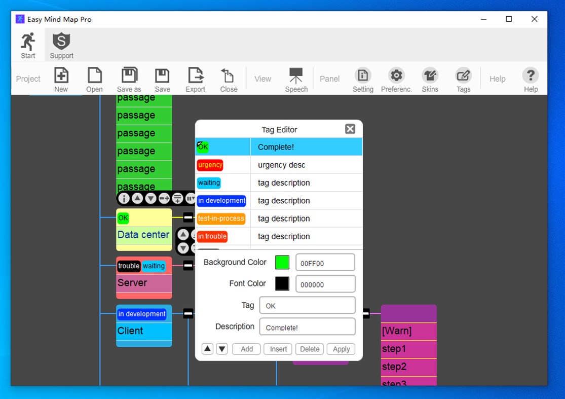 #9. Easy Mind Map Pro (Windows) Göre: ATGOX