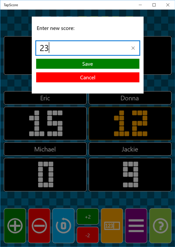 #4. TapScore (Windows) 来自: Small Screen Software