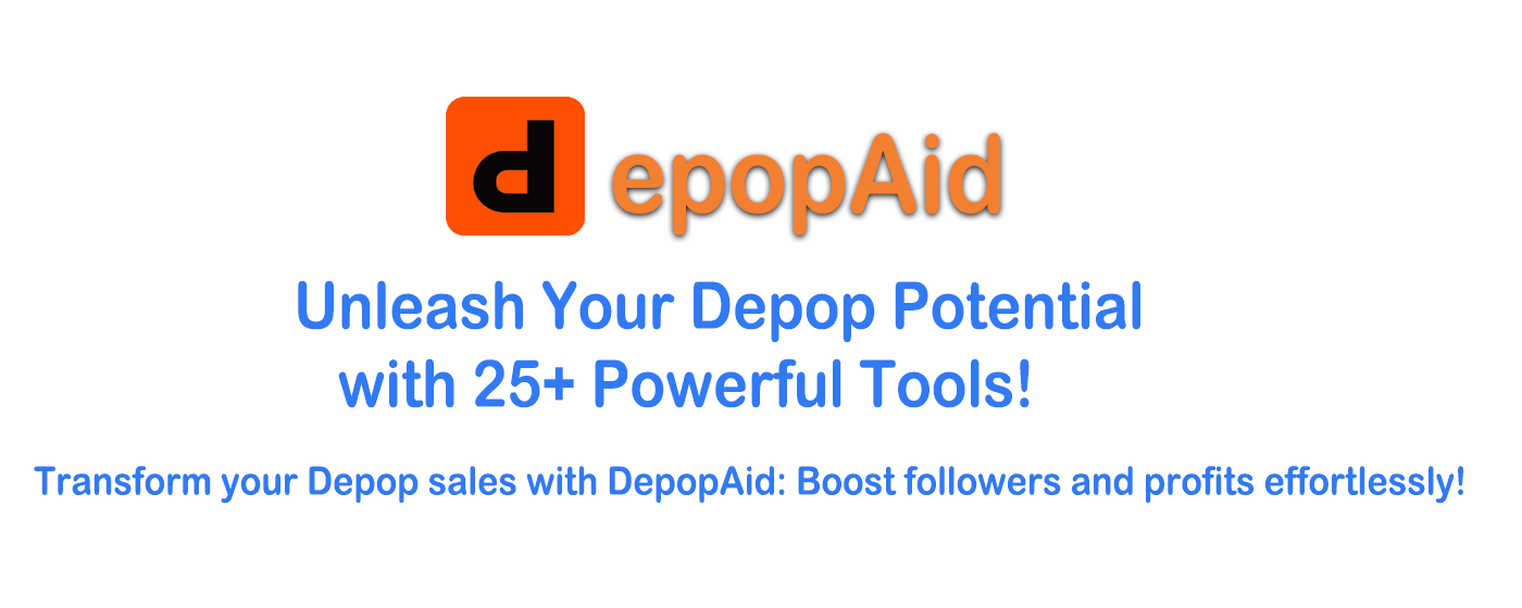 DepopAid - Skyrocket Your Depop Sales! marquee promo image