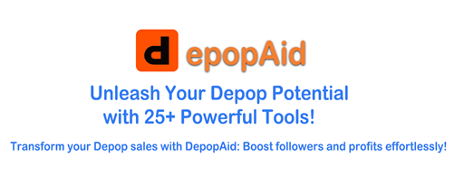 DepopAid - Skyrocket Your Depop Sales! marquee promo image