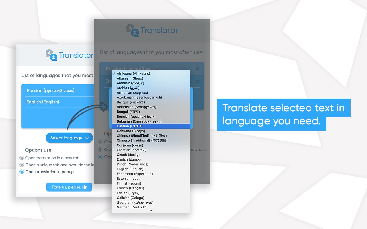 Translator - Select to Translate