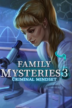 Cover poster for Family Mysteries 3: Criminal Mindset (Xbox Version)