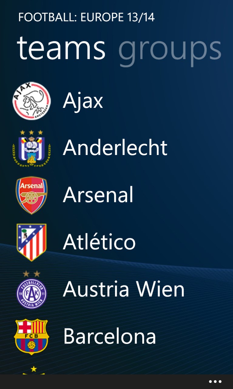 Imágen 1 Football: Europe 13/14 windows