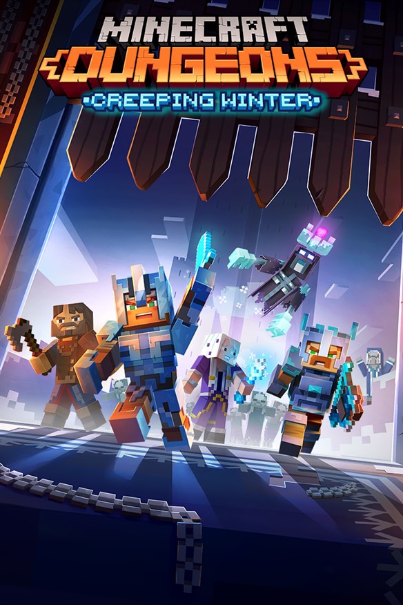 Minecraft Dungeons: Creeping Winter Xbox Series X|S and Xbox One cover art