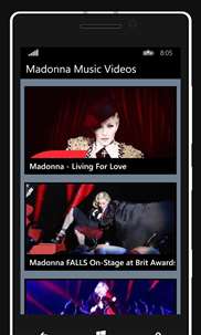 Madonna HD screenshot 2