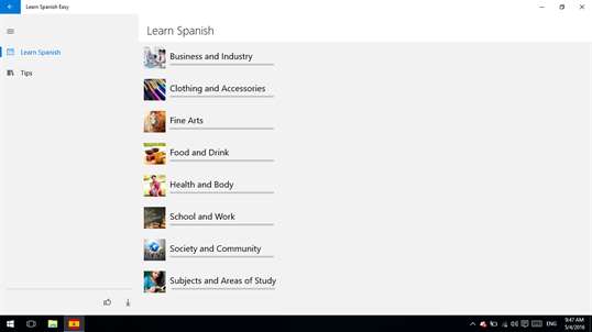 Learn Spanish Phrasebook screenshot 1