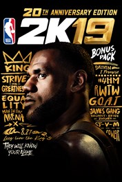 《NBA 2K19 20週年紀念版》特典