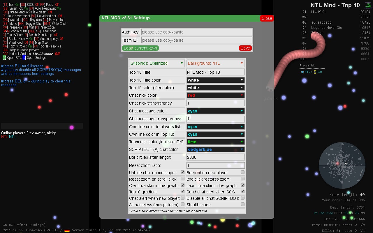 Slither Editor - Unlocked Skin and Mod Game Slither.io