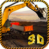 Heavy Excavator Real Crane 3D