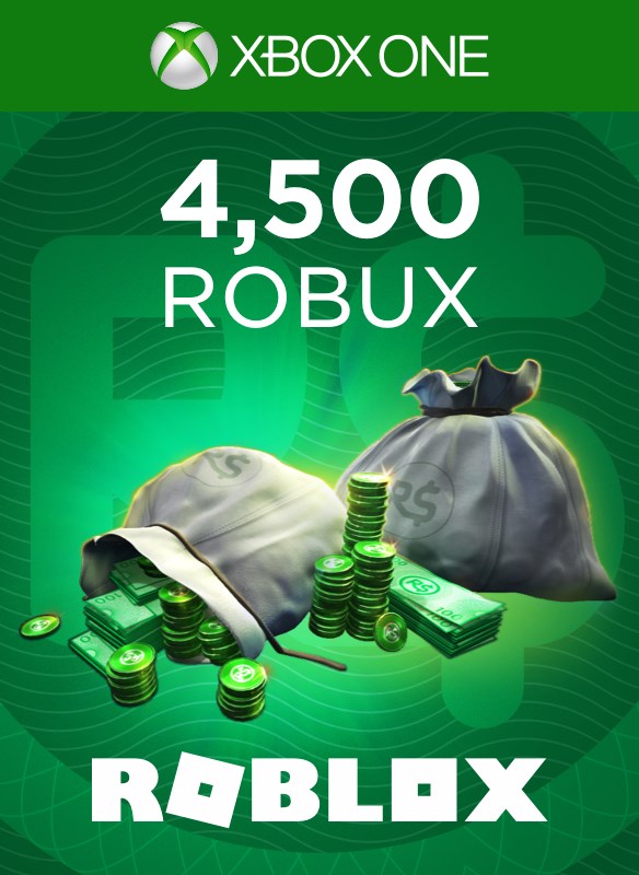 4 500 Robux For Xbox On Xbox One - 4500 robux para xbox