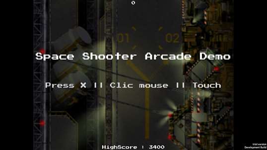 Space Shooter Arcade Demo screenshot 2