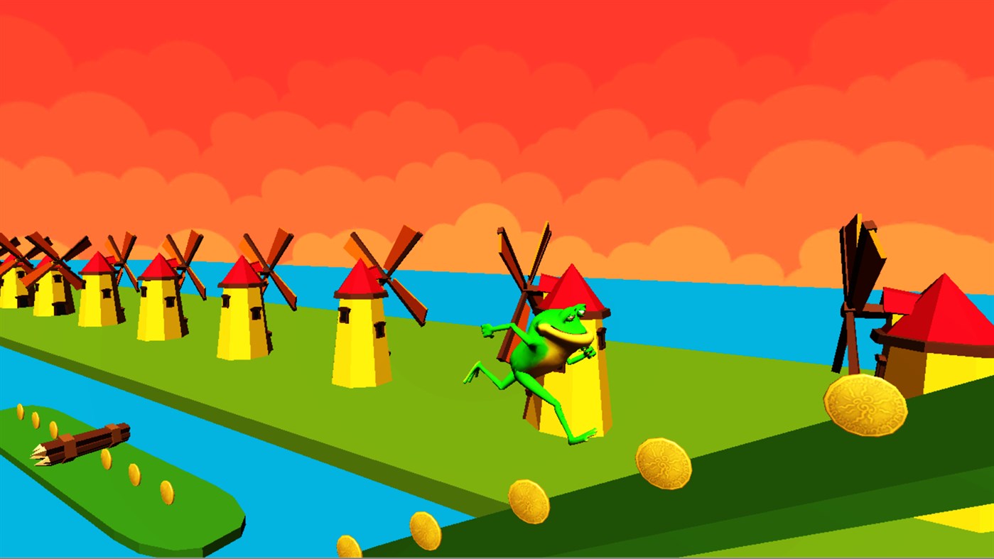 #5. Froggy Jump Jump (Windows) Ved: ZeeMelApps