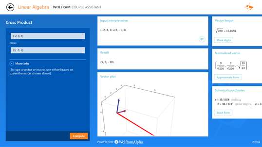 Linear Algebra Course Assistant screenshot 2