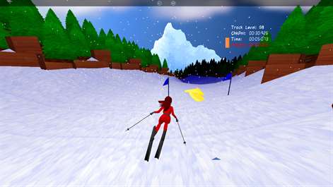 A Snowy Slalom Screenshots 1