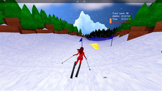 A Snowy Slalom screenshot 1