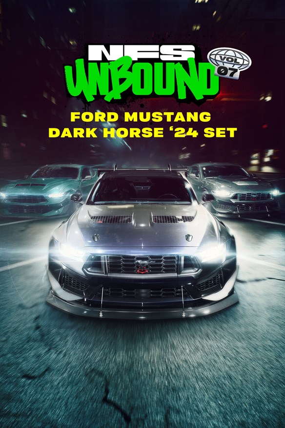 Need for Speed Unbound - Ford Mustang Dark Horse '24 Set Xbox Series X|S and Xbox One cover art