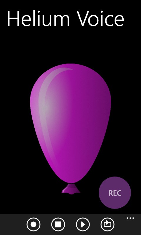 Screenshot 1 Helium Voice Free windows