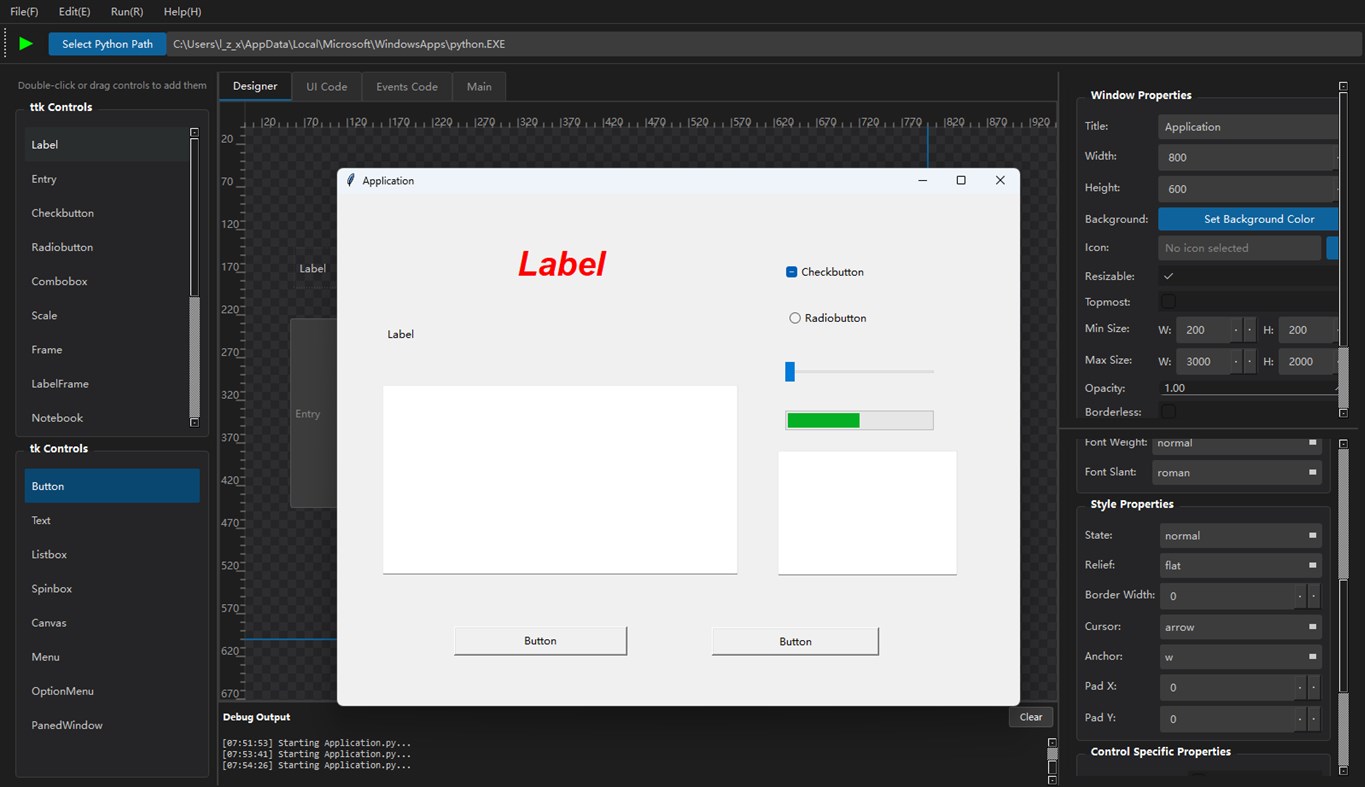 #2. Lightly Visual Python IDE (Windows) โดย: LightlyTech