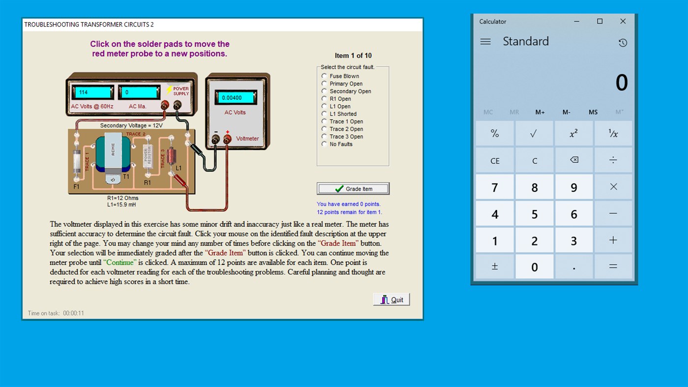 #5. AC Circuits Challenge (Windows) By: ETCAI Products