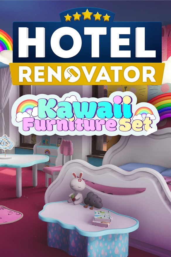 Hotel Renovator - Kawaii Furniture Set Xbox Series X|S and Xbox One cover art