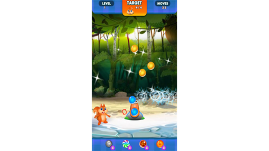 Bubble Shooter Chipmunk screenshot 1